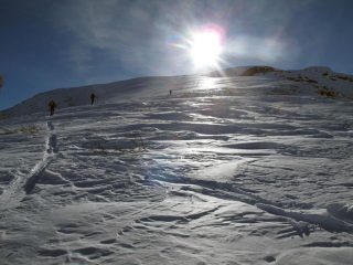 la parte alta della Piatta Biasì