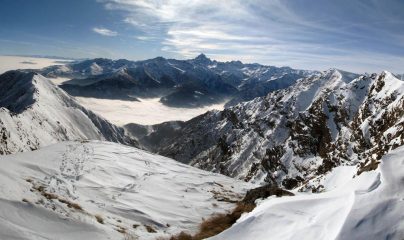 Panorama da Montoso alla Punta Vergia