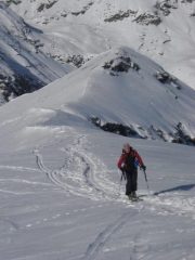 verso la cima della Vergia