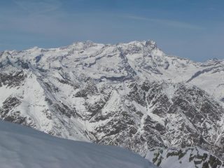 Panorama sul Monte Rosa