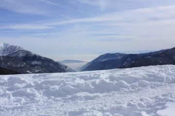 Vista verso il fondovalle