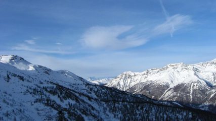 Sereno verso l'alta valle.....
