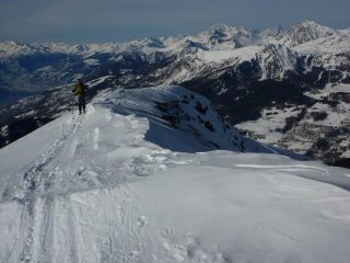 enrico sulla cresta finale