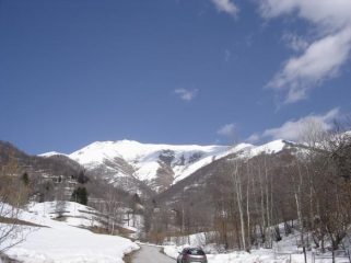 le dorsali W su cui si sviluppa l'itinerario