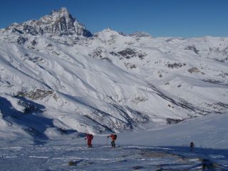 arrivo sulla punta Riba del Gias