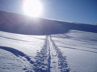 in salita