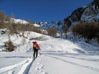 Vallette sopra le baite di Champ Charlec