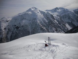 dalla cima uno sguardo al Mondolè