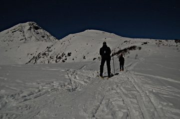 sulla dorsale, condizioni di innevamento