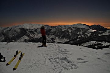 osservando la pianura