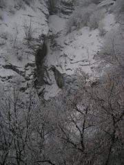 il primo saltino,dall'alto