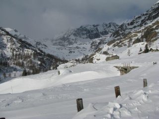Panorama verso il Serrù, da dove però non arrivano buoni segnali
