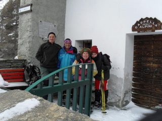 autoscatto  davanti alla Cappella