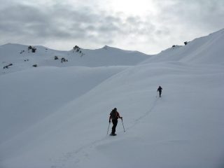 pendii verso la cima