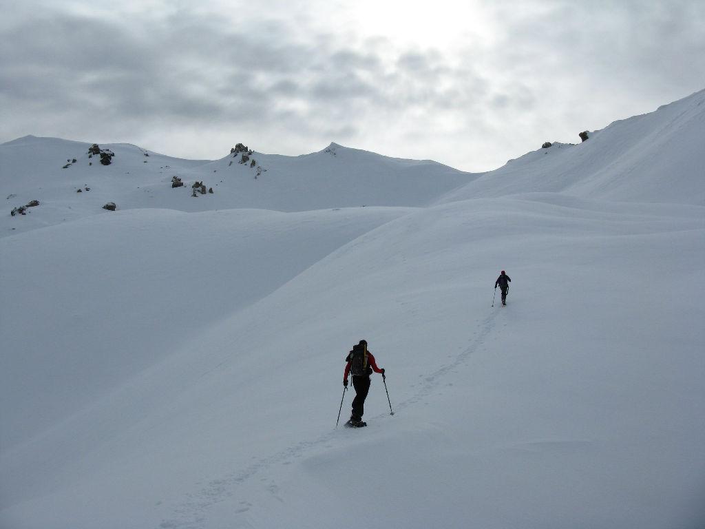 pendii verso la cima
