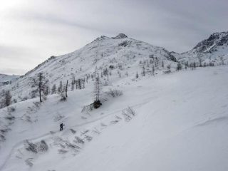 Ultimi metri prima del Colle del Vallone