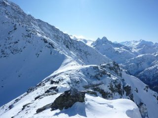 dalla cima il colle