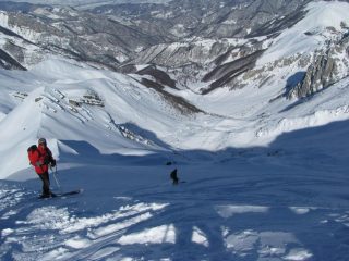 Vallone di discesa