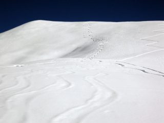 la bella dorsale tra il colle di serpentera e la cima della madonna