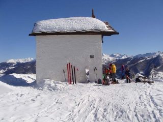 la cappella di vetta