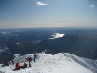 sulla cima