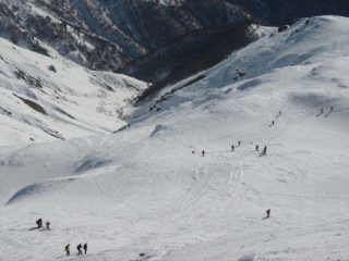 Gente sul percorso