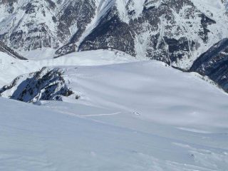 crestone visto dalla cima