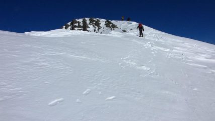 salendo verso la cima ! (31-1-2010)