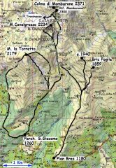 Itinerari da S/O e S/E