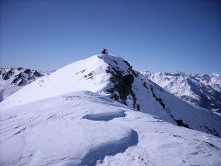 ultimo tratto di cresta per la cima