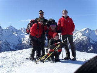 autoscatto alla Court de Bard