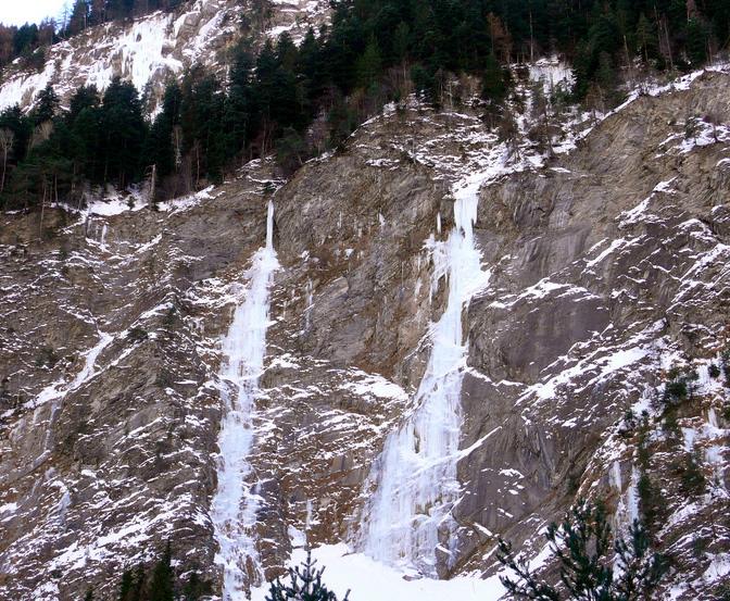 Le due Vacherie (a dx la grande vacherie)