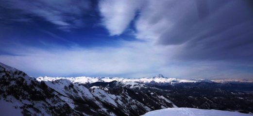 panorama dalla cima