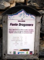 sosta alla fonte dragonera che da a cuneo acqua a 5 stelle