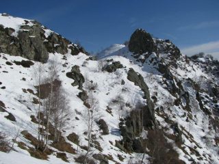 L'ultimo tratto di salita
