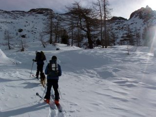 In salita nel vallone