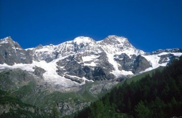 il versante valsesiano del Monte Rosa