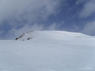 la punta ed il tratto ancora da tracciare