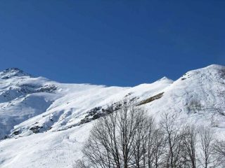 la salita è sul filo di cresta