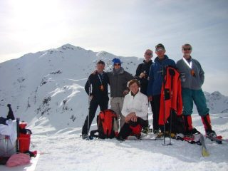 alla Schwalbernkofel alle spalle la Schulterhotre
