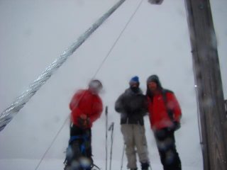 nella bufera di neve sulla Gaishorndl