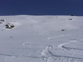 Neve pesantina ma ben sciabile