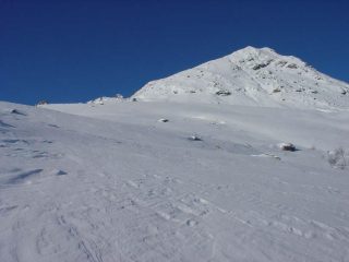 Pendii verso la cresta finale