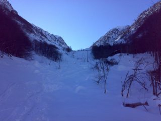 imbocco del vallone