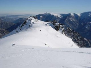 Il Roc delle Teste dalla Punta Busiera