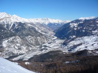 Val Susa dalla chiesetta
