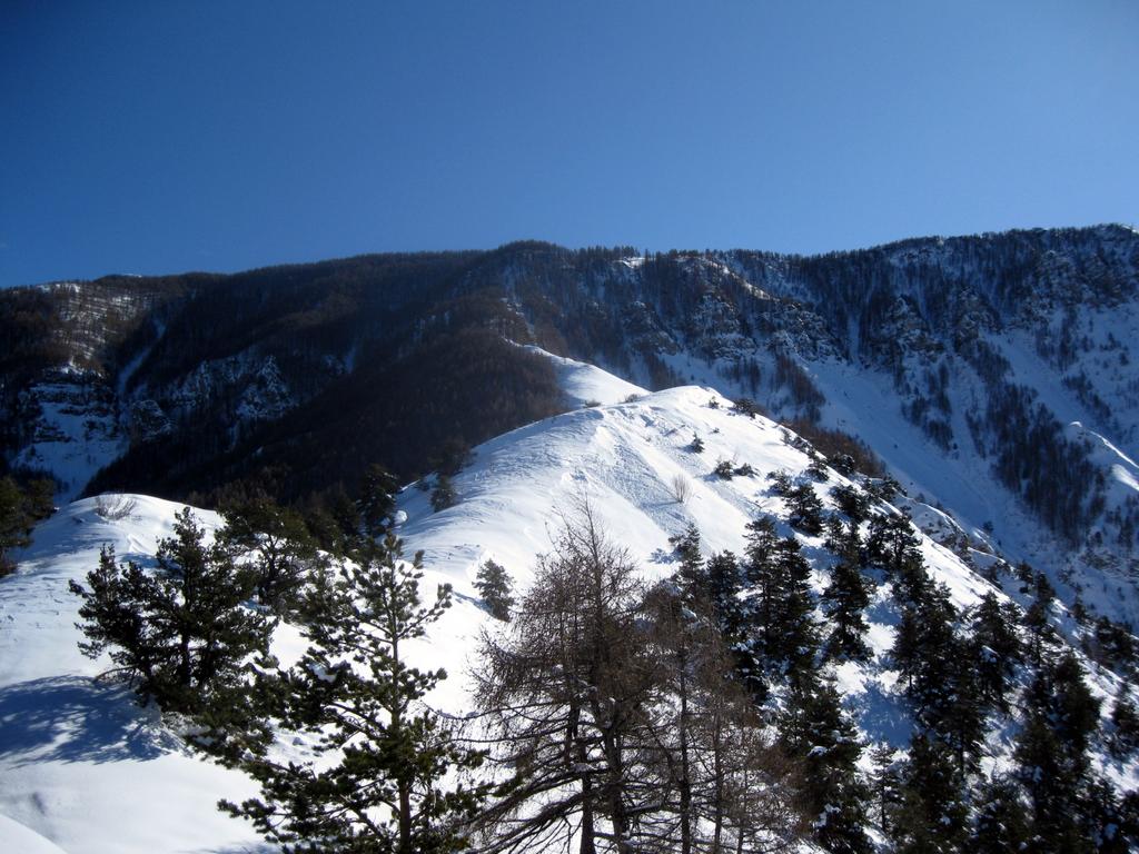 la spalla di salita e discesa