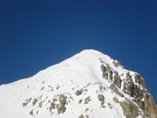 L'itinerario in salita, lo stop e la discesa