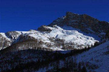 Il Bric Rutund visto dal Melezet