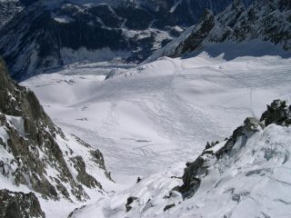 affacciandosi dall'hellbronner